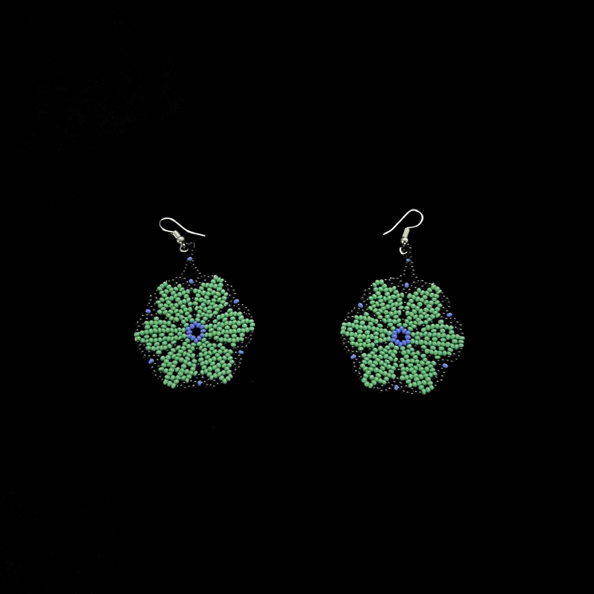 Huichol Dangle Earrings